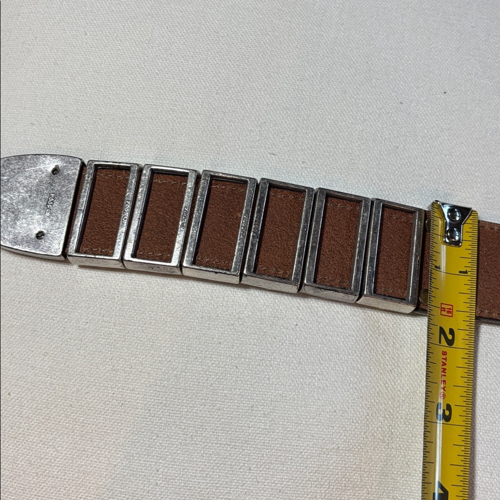 Brighton Vintage Rare brown leather belt - Picture 5 of 8